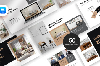 Professional Furniture Keynote Template